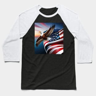 4th of July - Independence Day Baseball T-Shirt